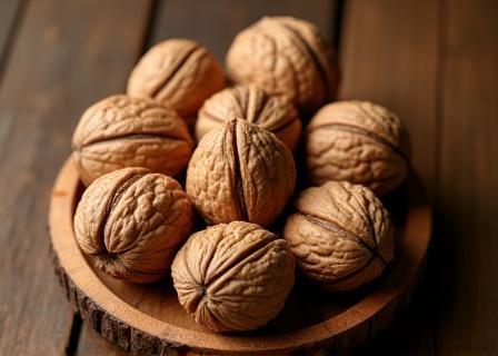 Nueces de Castilla en mitades perfectas